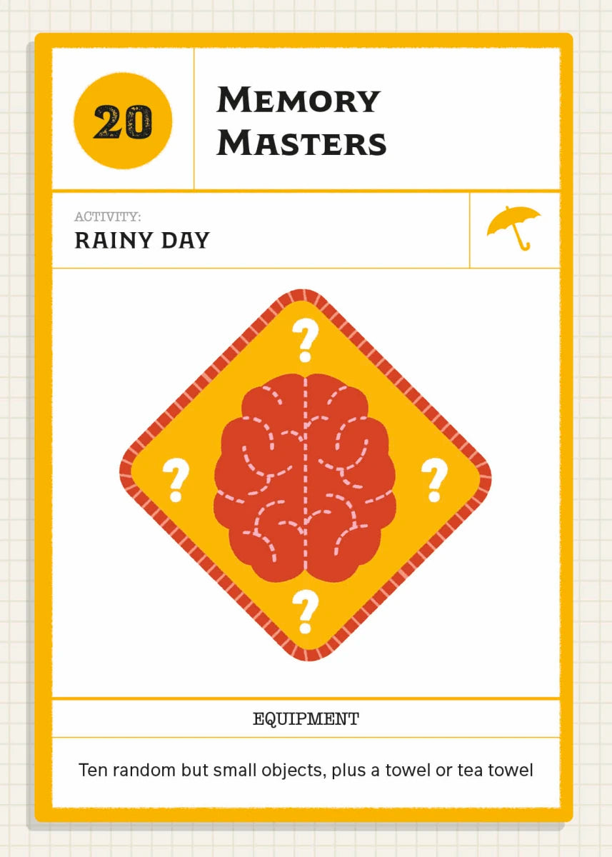 Camping Games and Activities US - Cards