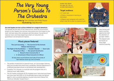 The Very Young Person's Guide to the Orchestra US - Hardback
