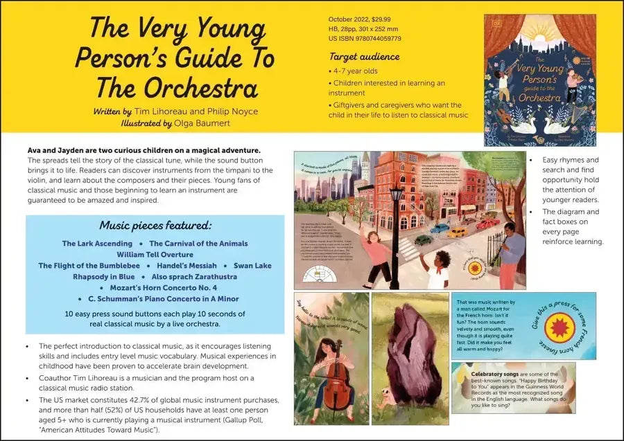 The Very Young Person's Guide to the Orchestra US - Hardback