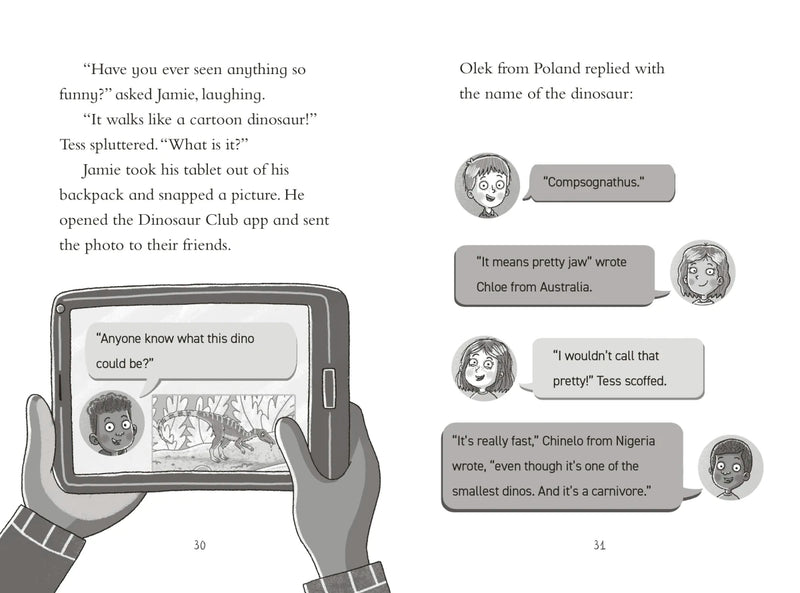 Dinosaur Club: The Compsognathus Chase US - Paperback / softback