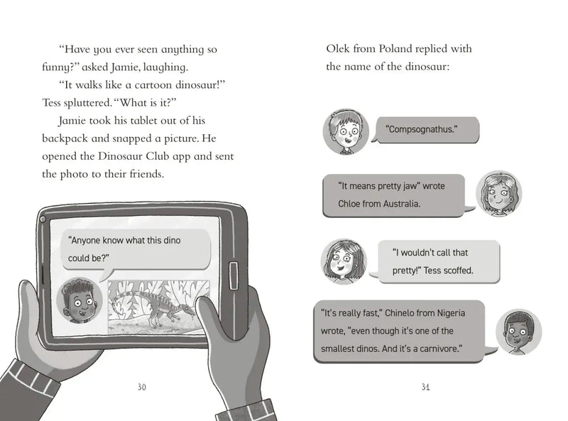 Dinosaur Club: The Compsognathus Chase US - Hardback