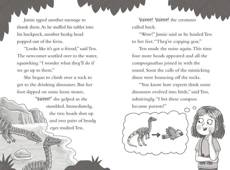 Dinosaur Club: The Compsognathus Chase US - Hardback