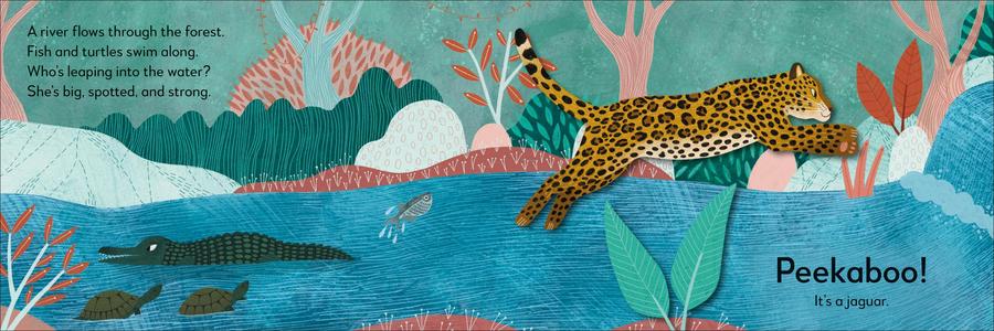 Pop-Up Peekaboo! Rainforest US - Board book