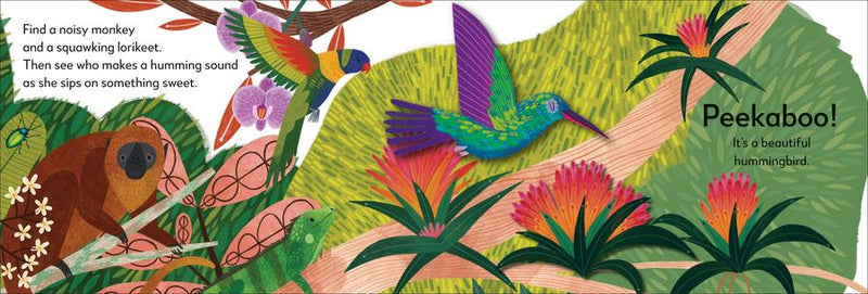 Pop-Up Peekaboo! Rainforest US - Board book