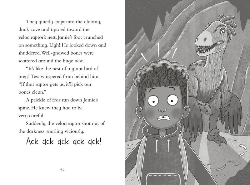 Dinosaur Club: Catching the Velociraptor US - Hardback