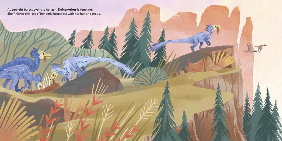 A Dinosaur's Day: Deinonychus Goes Hunting US - Hardback