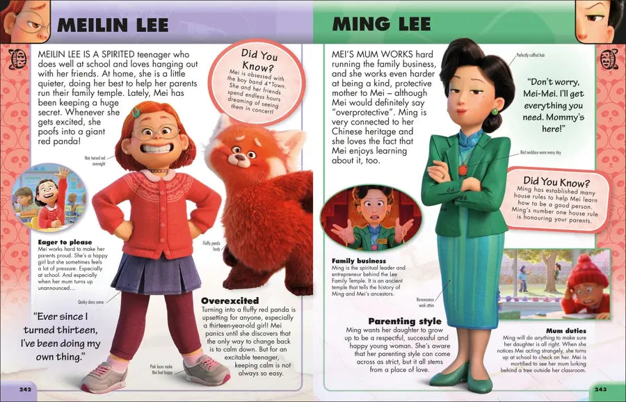 Disney Pixar Character Encyclopedia Updated and Expanded US - Hardback