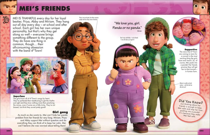 Disney Pixar Character Encyclopedia Updated and Expanded US - Hardback