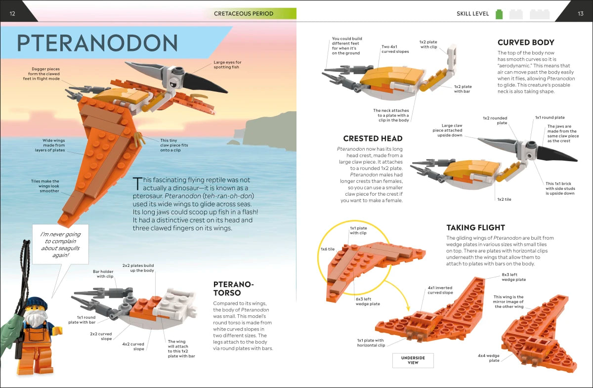 How to Build LEGO Dinosaurs US - Hardback