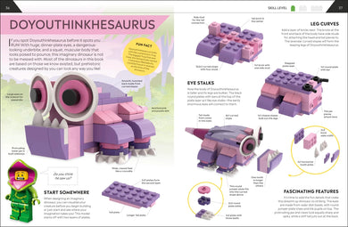 How to Build LEGO Dinosaurs US - Hardback