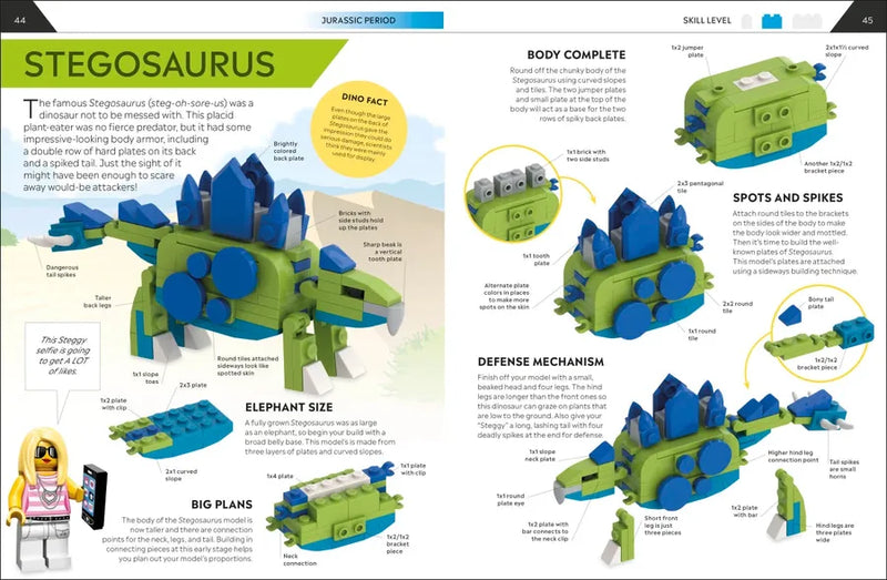 How to Build LEGO Dinosaurs US - Hardback