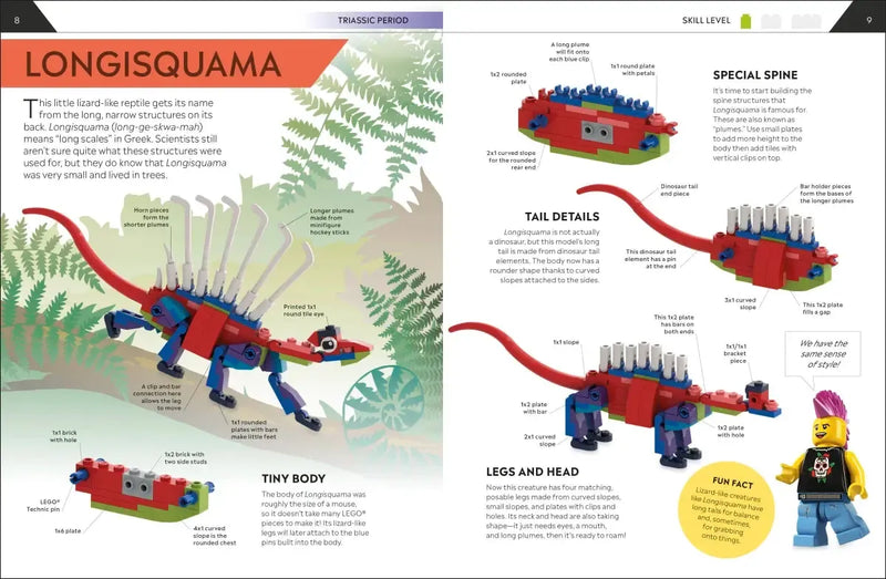 How to Build LEGO Dinosaurs US - Hardback