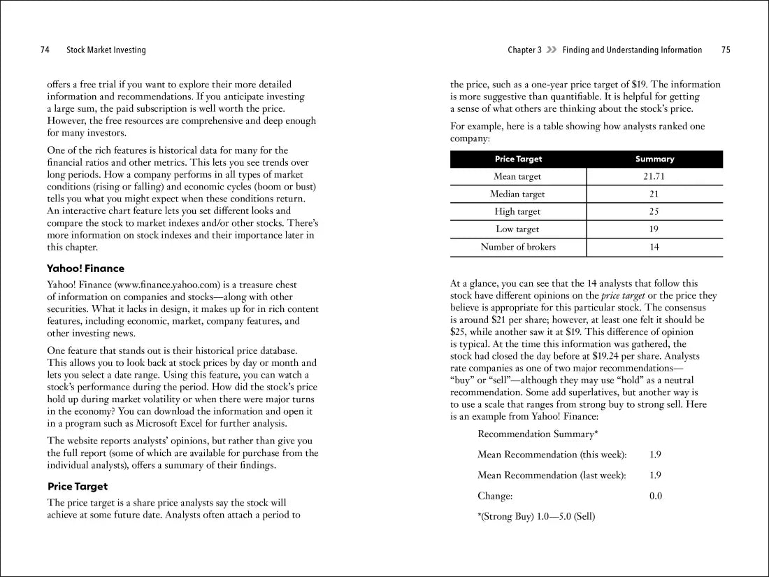 Stock Market Investing Fast Track US - Paperback / softback