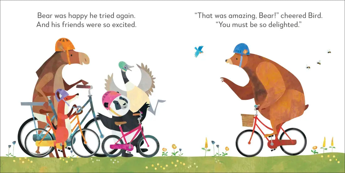 Jonny Lambert's Bear and Bird: Try, Try Again US - Board book