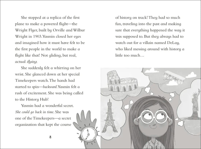 The Timekeepers: First Flight US - Hardback