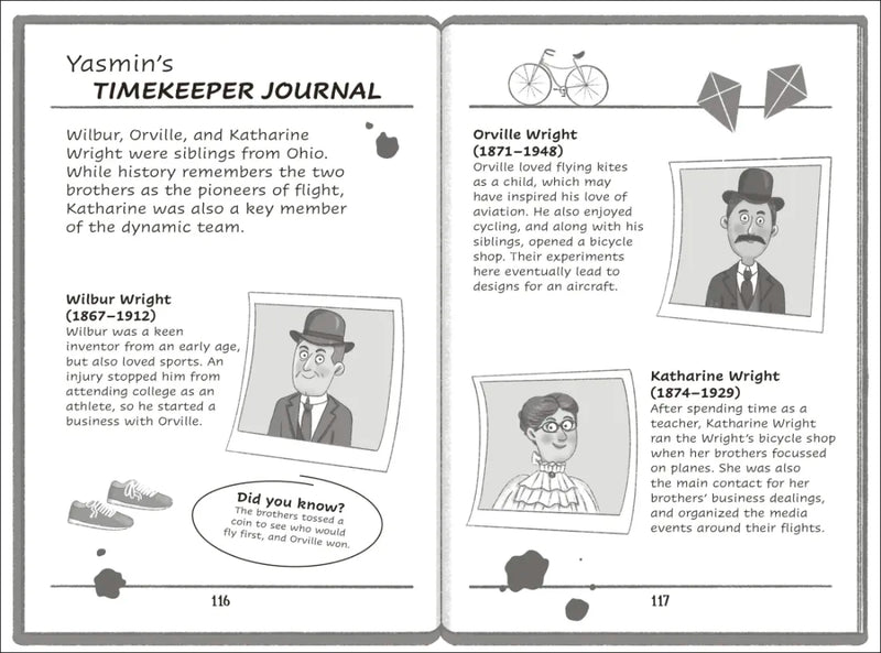 The Timekeepers: First Flight US - Hardback