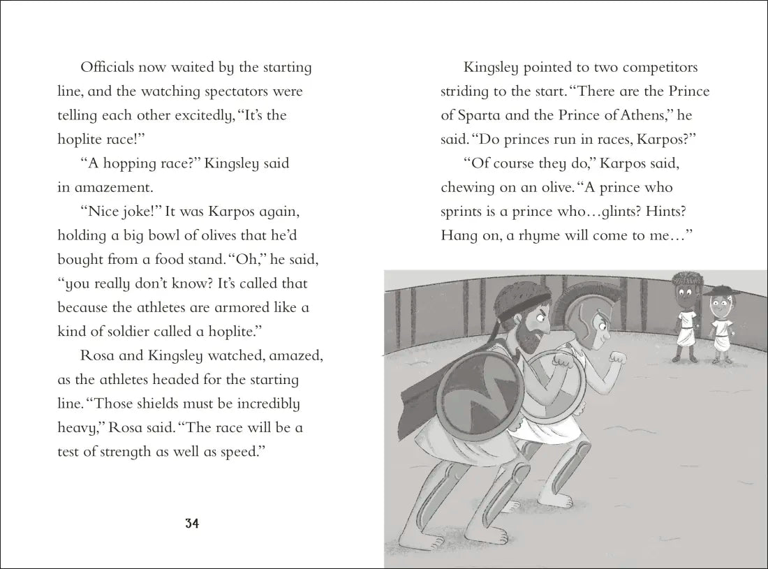 The Timekeepers: The Ancient Olympics US - Hardback