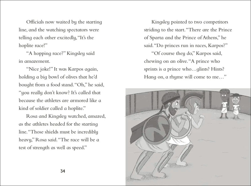 The Timekeepers: The Ancient Olympics US - Hardback