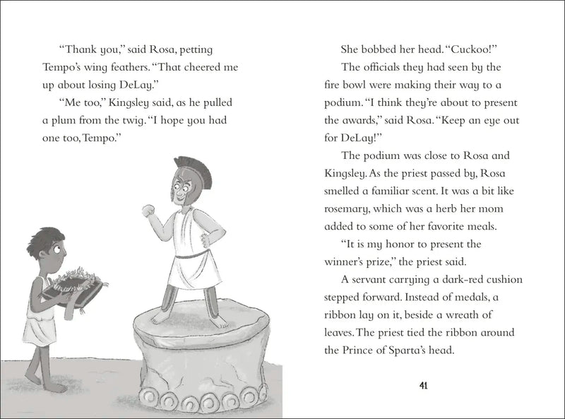 The Timekeepers: The Ancient Olympics US - Hardback