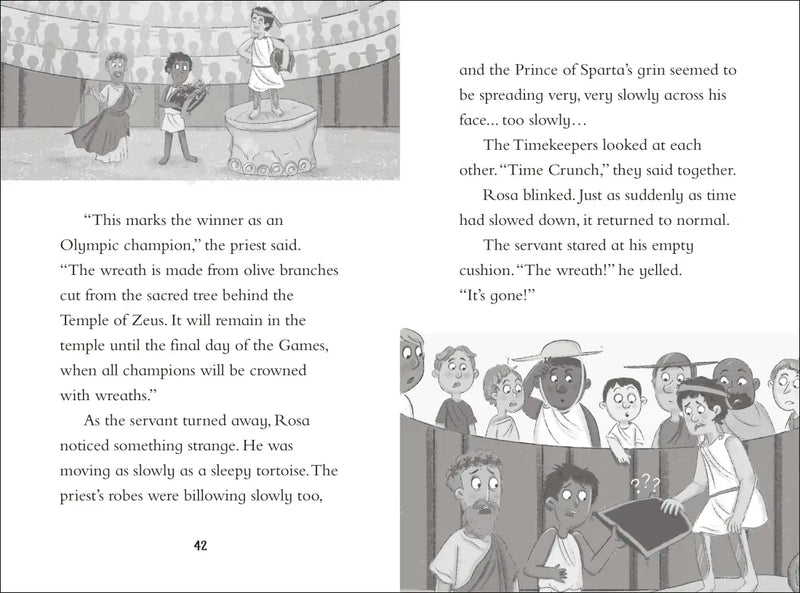 The Timekeepers: The Ancient Olympics US - Hardback