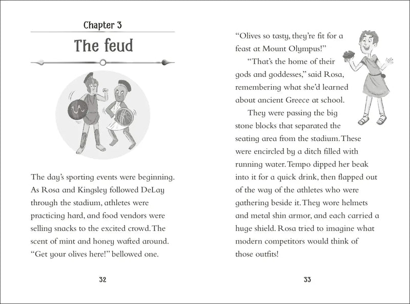 The Timekeepers: The Ancient Olympics US - Hardback