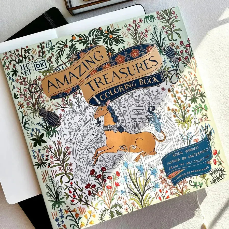 The Met Amazing Treasures Coloring Book US - Paperback / softback