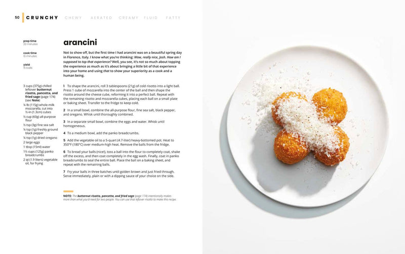 Joshua Weissman: Texture Over Taste US - Hardback