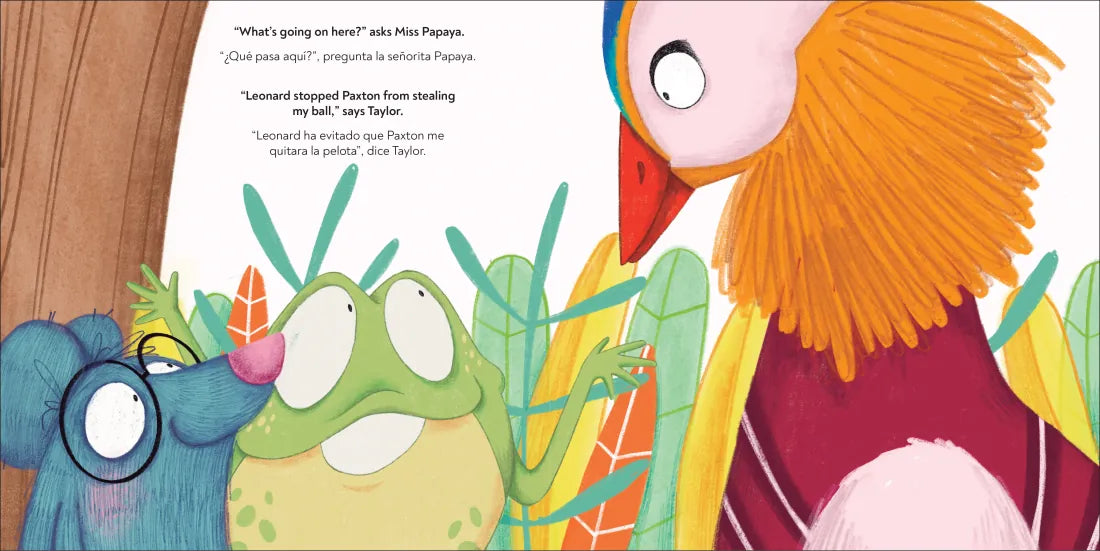 Speak Out, Leonard! US - Hardback