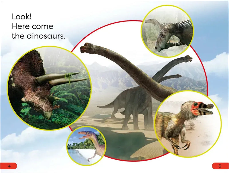 DK Super Readers Pre-Level Meet the Dinosaurs US - Paperback / softback