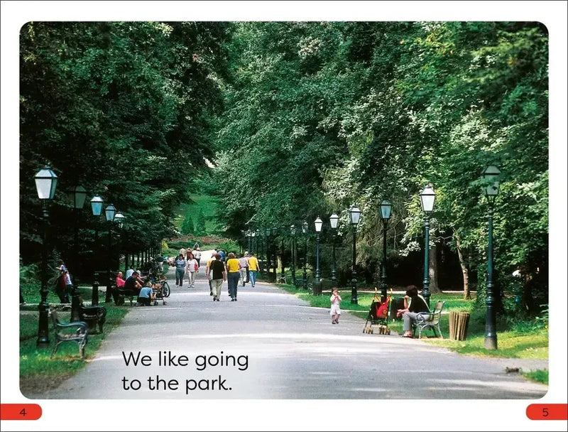 DK Super Readers Pre-Level At the Park US - Hardback