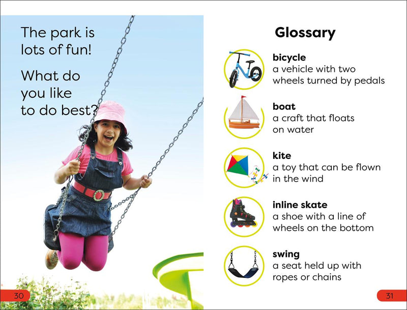 DK Super Readers Pre-Level At the Park US - Paperback / softback