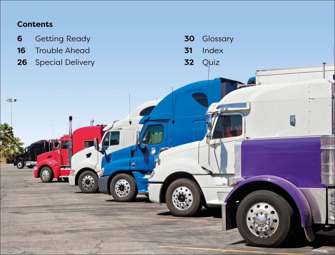 DK Super Readers Level 1 Truck Trouble US - Hardback