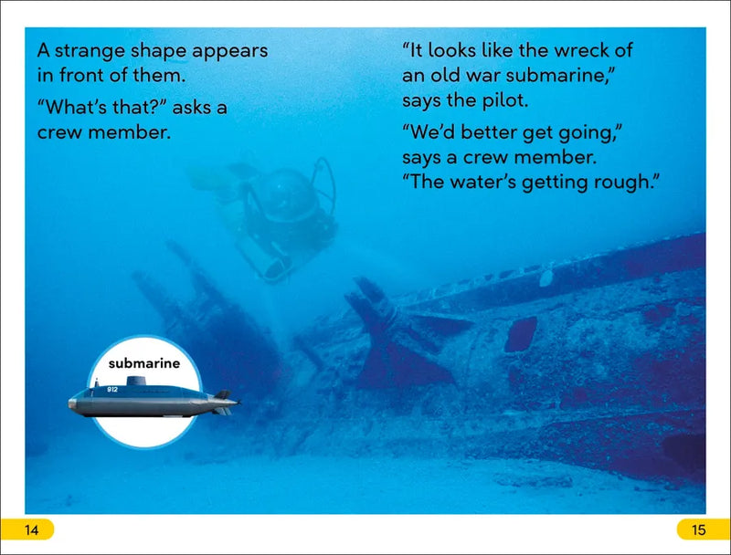 DK Super Readers Level 2 Submarines and Submersibles US - Paperback / softback