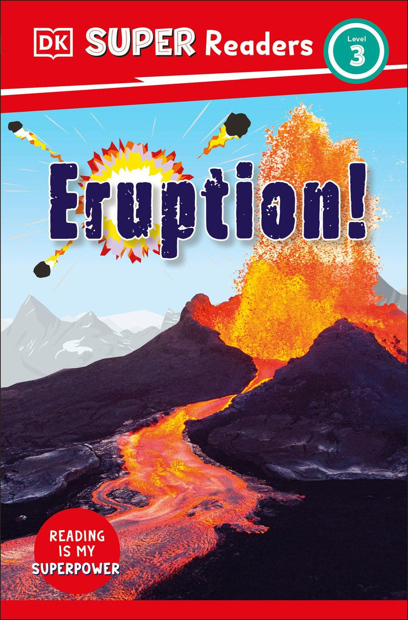 DK Super Readers Level 3 Eruption!-Children’s Educational: Language/ literature/ literacy-買書書 BuyBookBook