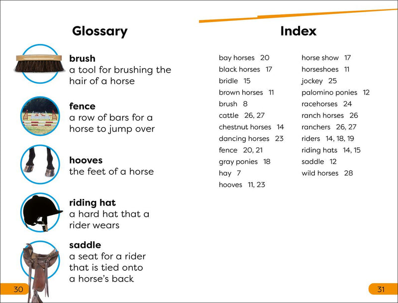 DK Super Readers Level 1 Ponies and Horses US - Paperback / softback