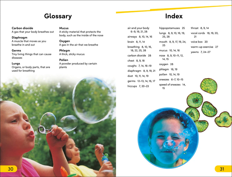 DK Super Readers Level 2 Sniffles, Sneezes, Hiccups, and Coughs US - Hardback