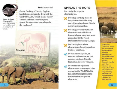 DK Super Readers Level 4 Hope for the Elephants US - Hardback