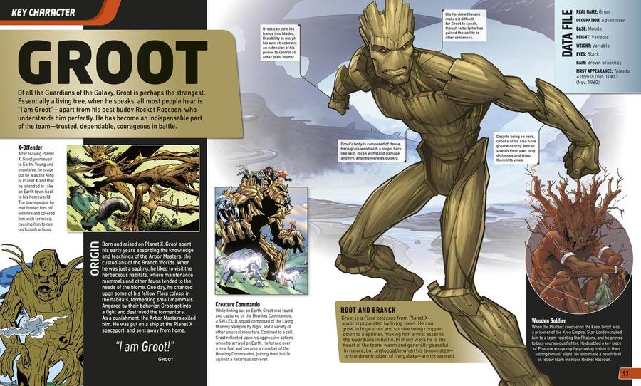 Marvel Guardians of the Galaxy The Ultimate Guide New Edition US - Hardback