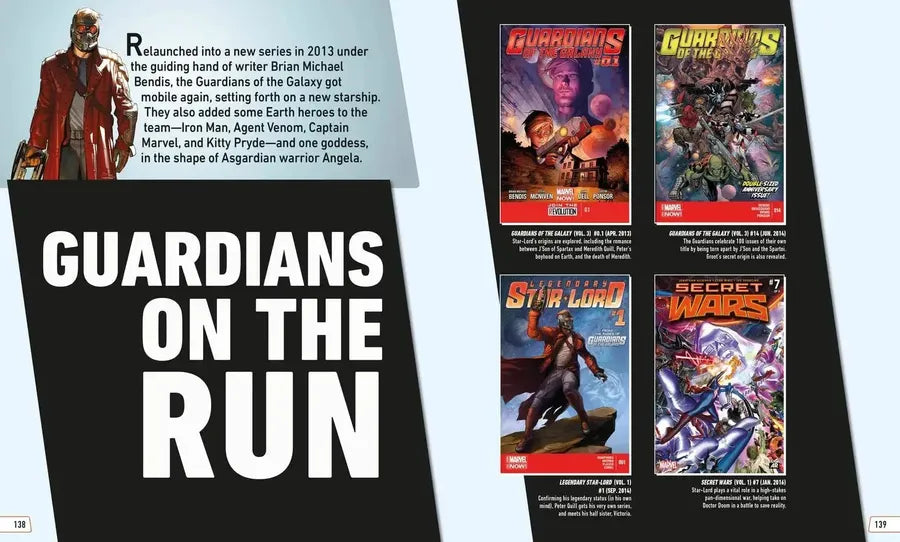 Marvel Guardians of the Galaxy The Ultimate Guide New Edition US - Hardback