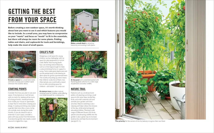 Grow Small Gardens US - Paperback / softback
