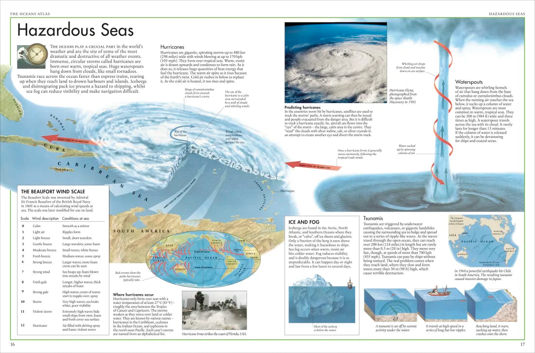 The Oceans Atlas US - Hardback
