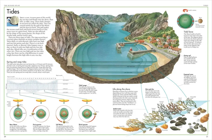 The Oceans Atlas US - Hardback