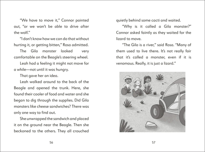 The Secret Explorers and the Desert Disappearance US - Paperback / softback