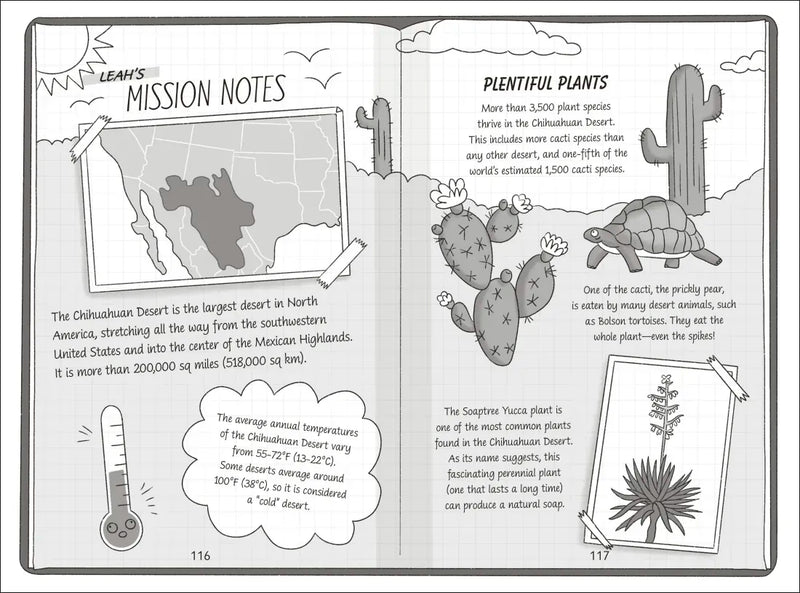 The Secret Explorers and the Desert Disappearance US - Hardback