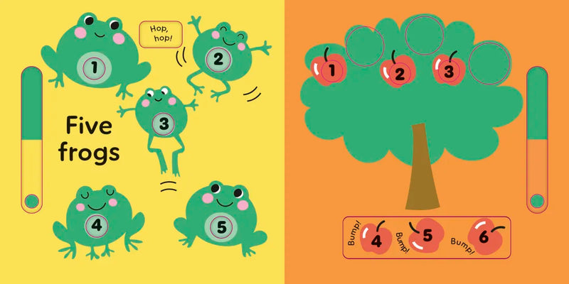 Slide and Seek Numbers US - Board book