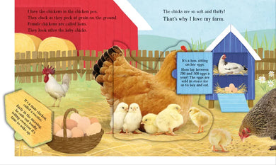 I Love My Farm US - Board book