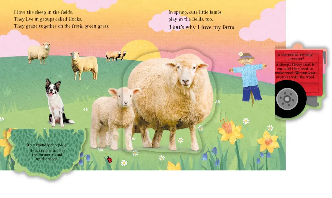 I Love My Farm US - Board book