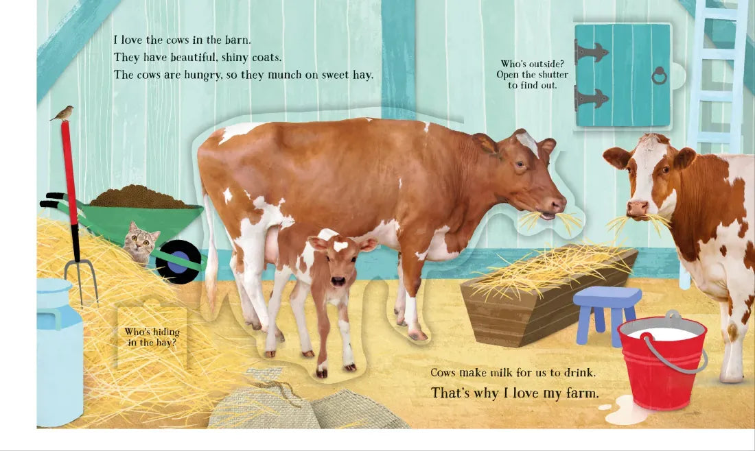 I Love My Farm US - Board book