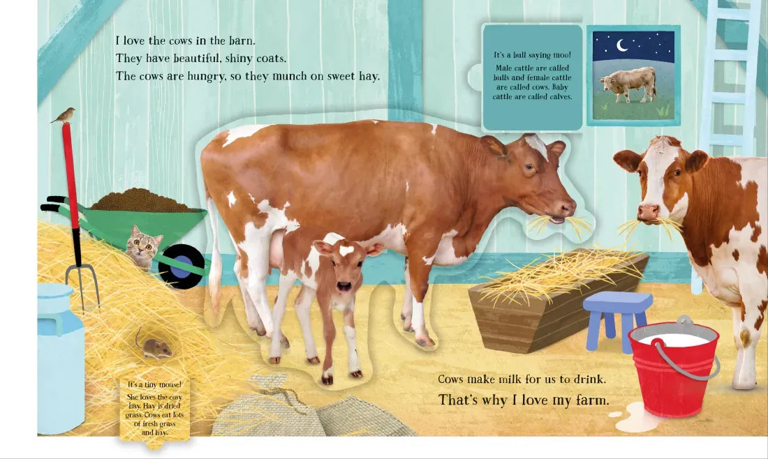 I Love My Farm US - Board book