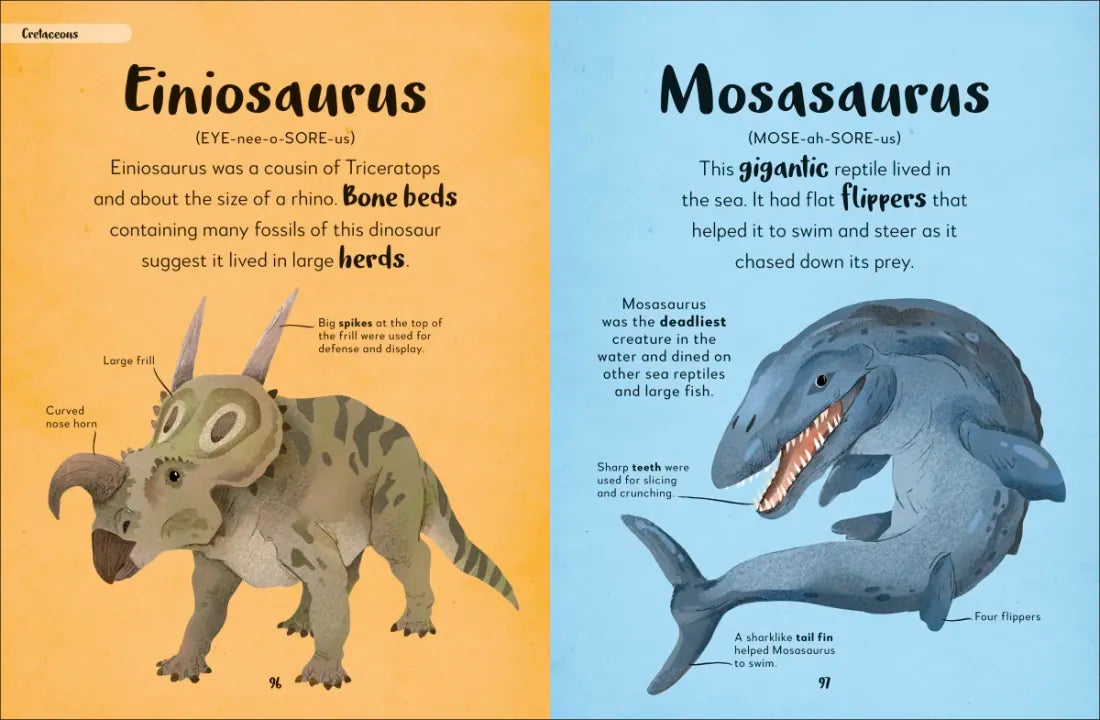 The Bedtime Book of Dinosaurs and Other Prehistoric Life US - Hardback